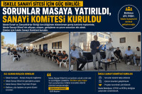 Serkan Kırmızı: &ldquo;Birlikten G&uuml;&ccedil; Doğar&rdquo; &ndash; İskele Sanayi Sitesi İ&ccedil;in Sanayi Komitesi Kuruldu