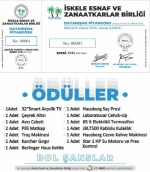 Dayanışma Piyangosu - Çekiliş Tarihi: 31 Aralık 2023