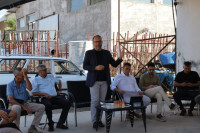 İskele Belediye Başkanı Sadıkoğlu, İskele K&uuml;&ccedil;&uuml;k Esnaf ve Sanayi Sitesini ziyaret etti