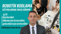 İEZB-MEM Robotik Kodlama Eğitimleri 2. yaşını dolduruyor